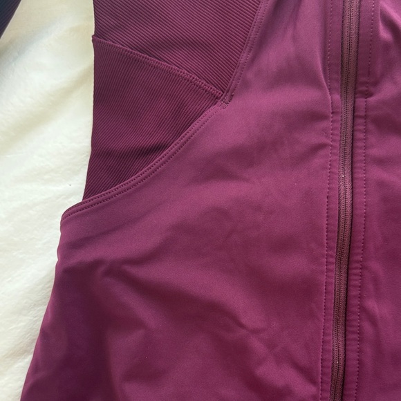 Lululemon Burgundy Zip-Up Jacket - Picture 5 of 11
